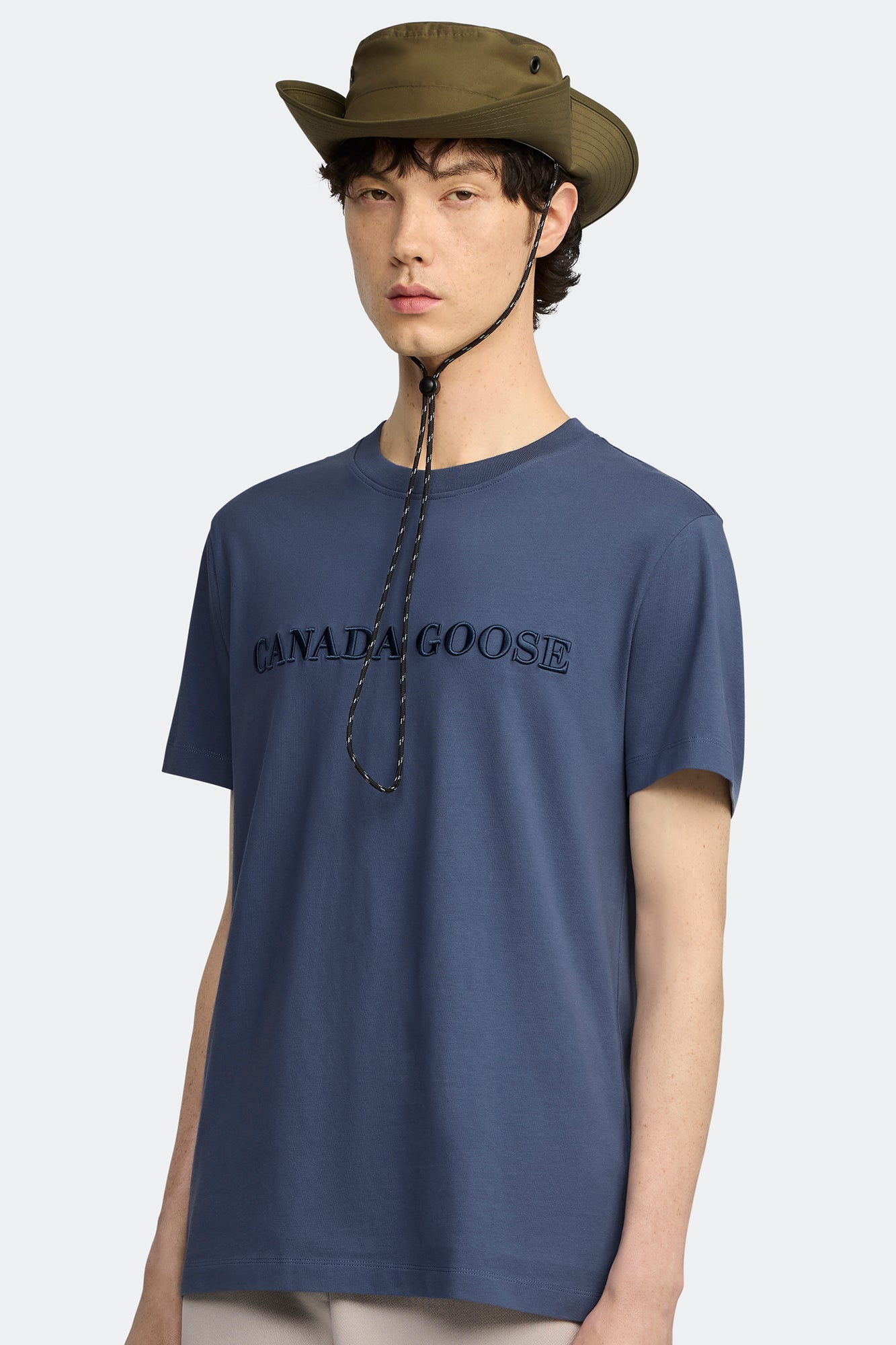 Emersen T-Shirt Embroidered Wordmark – Canada Goose