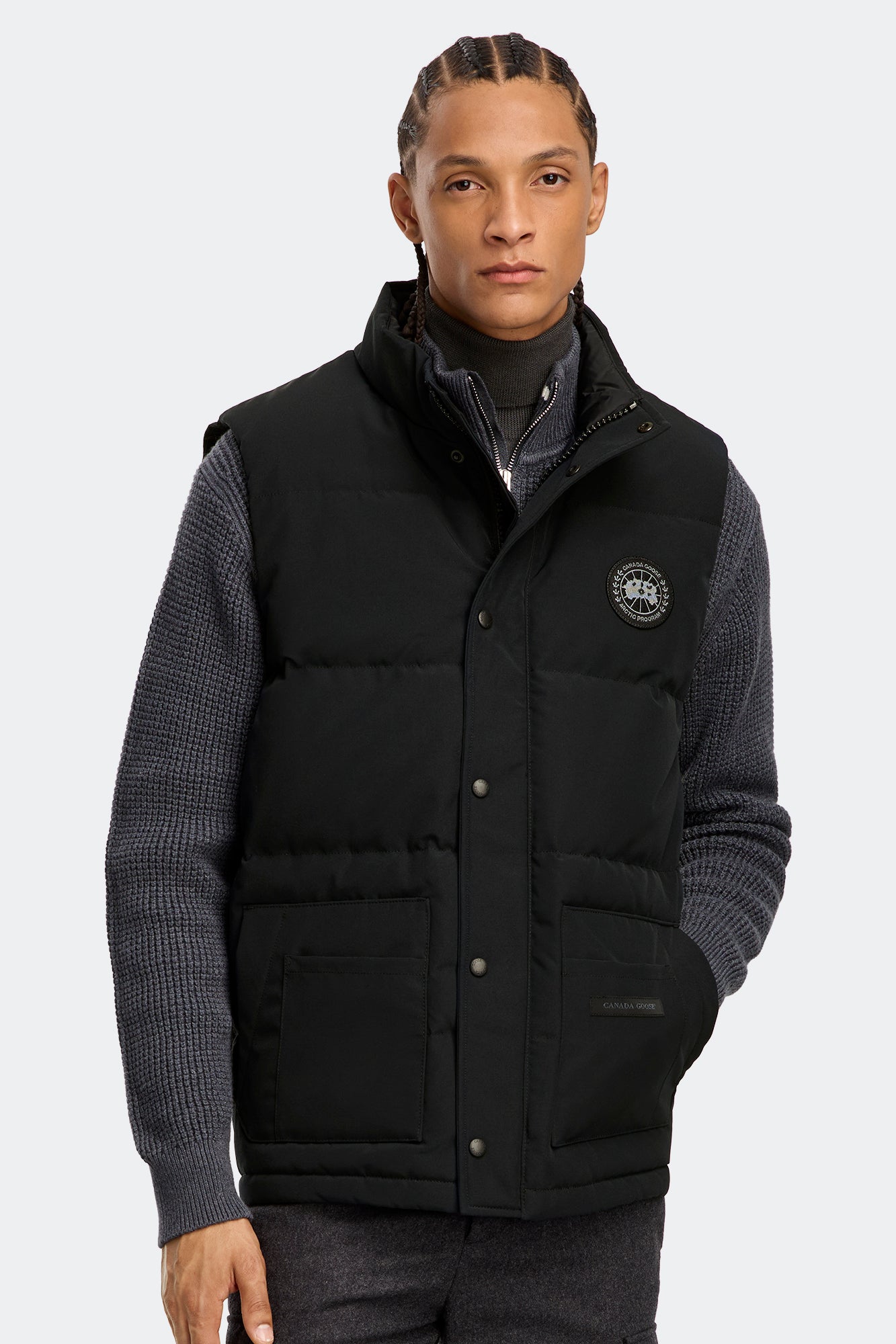 ジャケット・アウター  FREESTYLE VEST BLACKLABLE Freestyle Crew Vest Black Label – Canada Goose