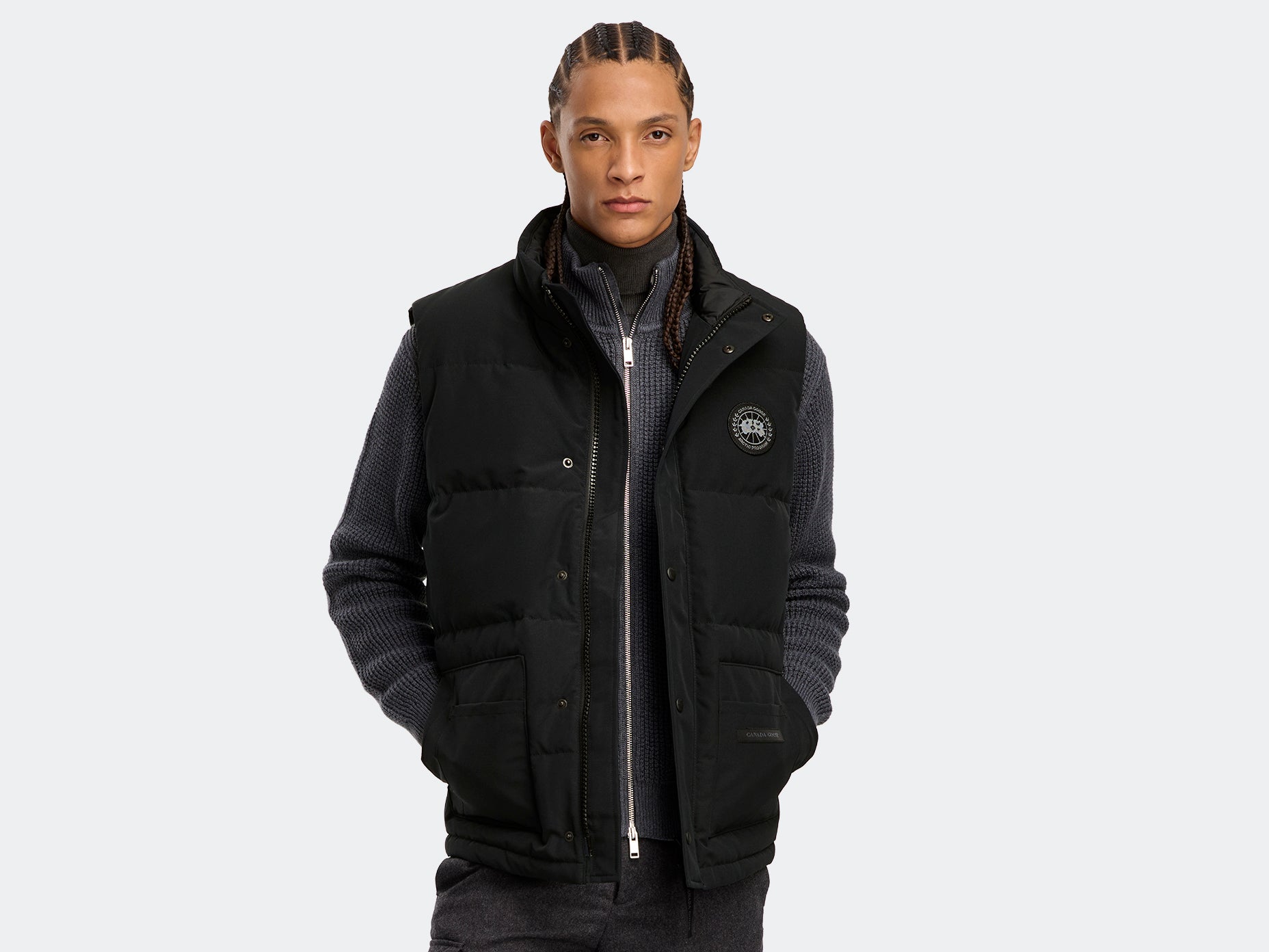 ジャケット・アウター   FREESTYLE CREW VEST XS フリースタイル クルー ベスト(4154M)｜カナダグース (CANADA GOOSE