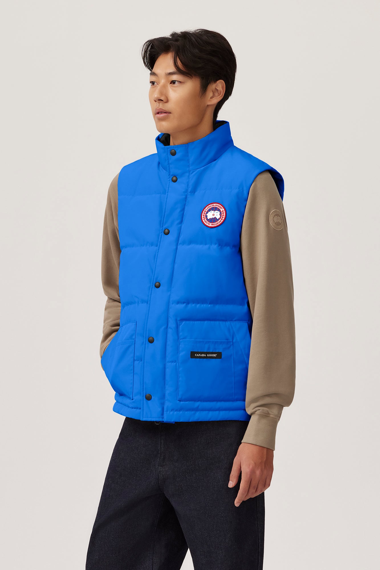 Canada goose vest blue deals