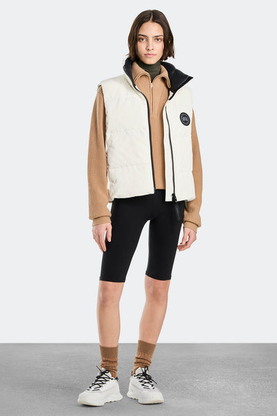Grandview Cropped Vest - Black Disc – Canada Goose