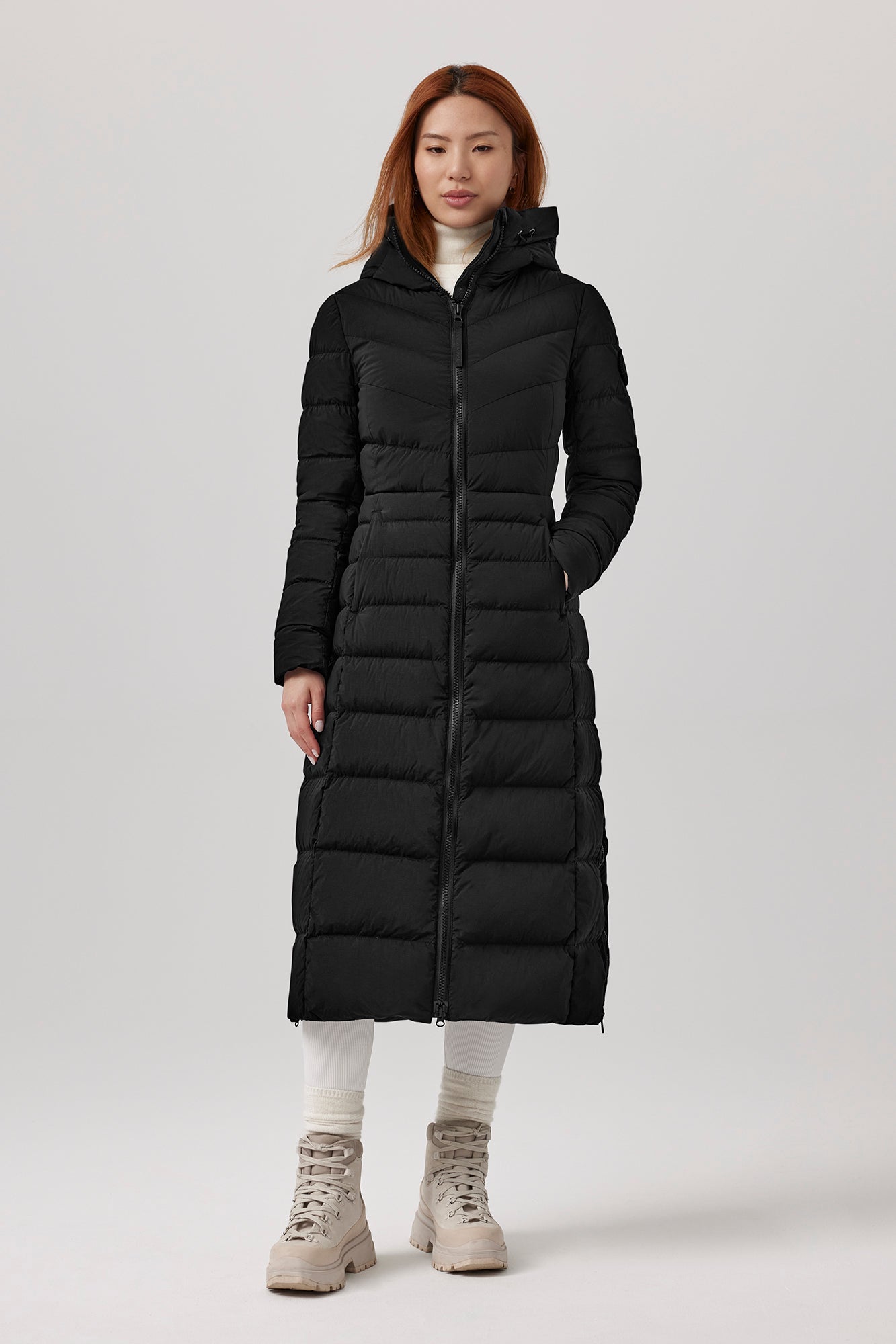 Clair Long Coat Black Label – Canada Goose