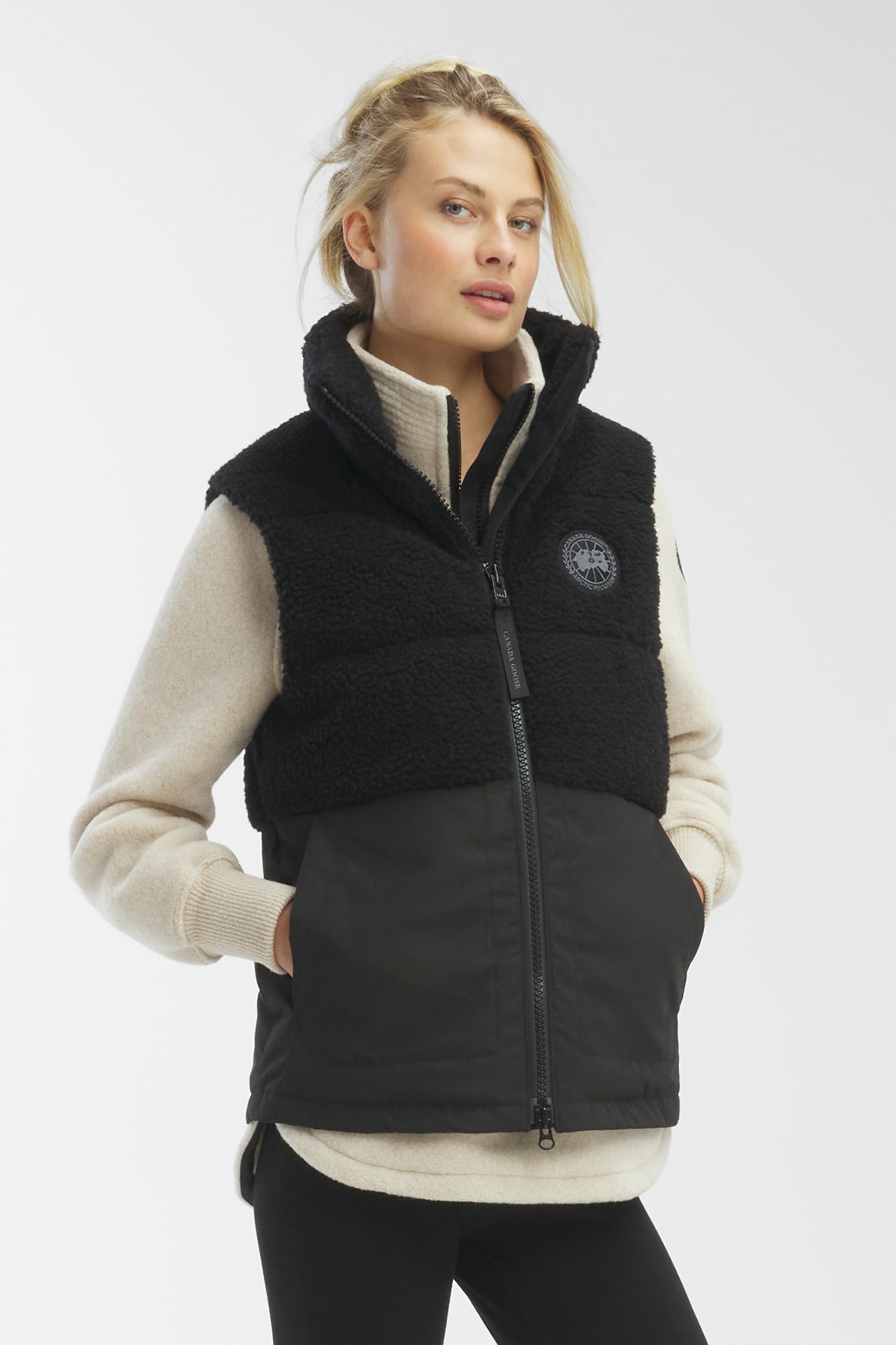 ● カナダグース●ELORA VESTエローラフリースベスト ○CANADA GOOSEカナダグース○ELORA VESTエローラフリースベスト