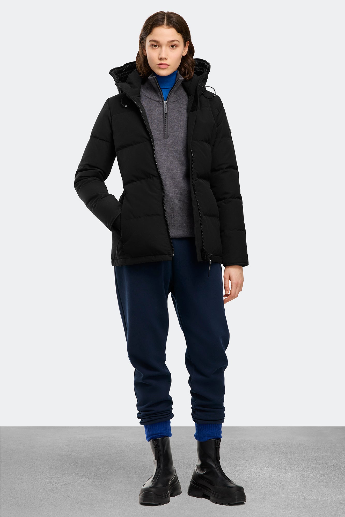   レディース☆ファー無し チェルシー CHELSEA PARKA チェルシー パーカ(3804W)｜ダウンジャケット｜アウターウェア