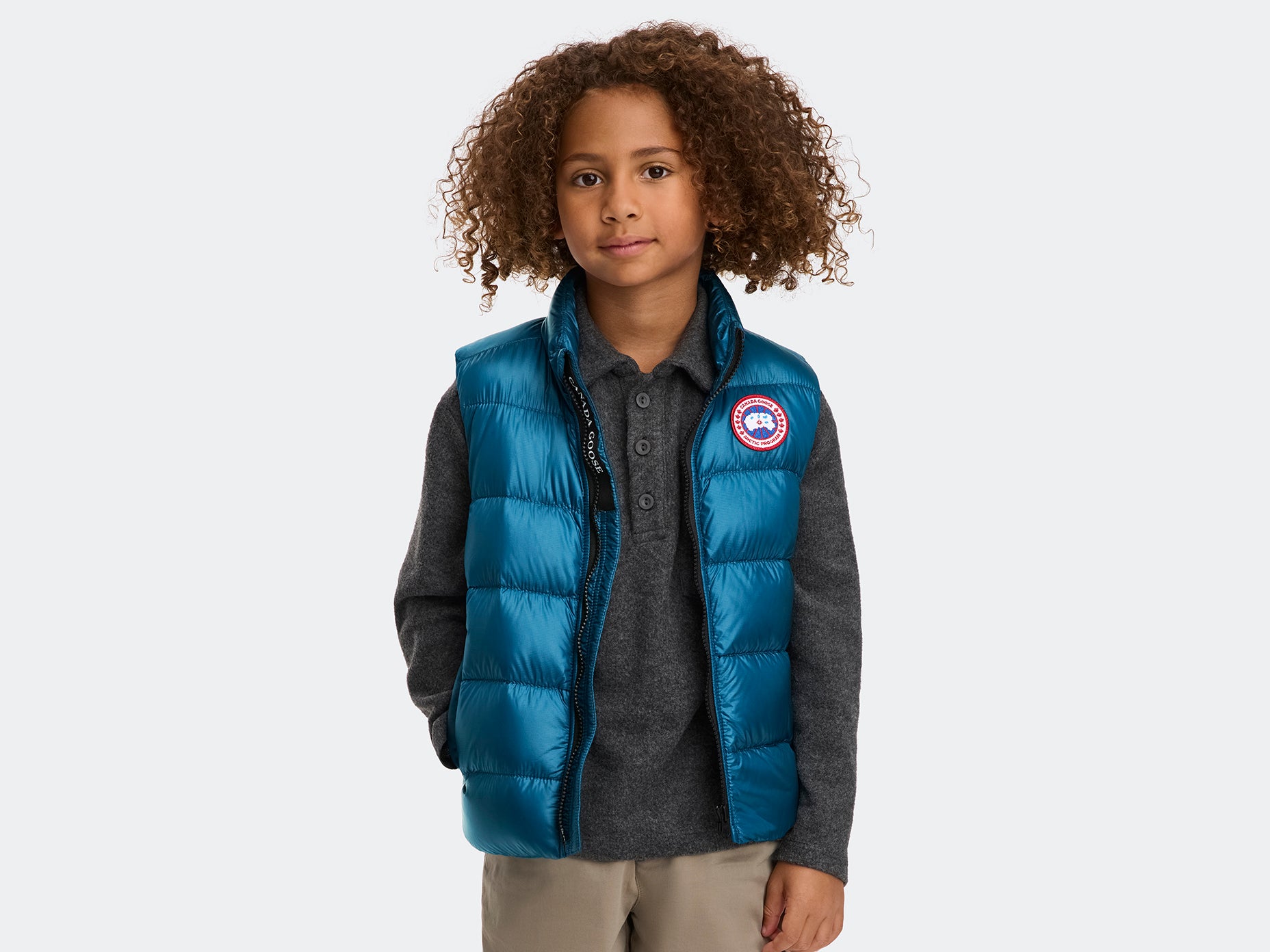 Kids Crofton Vest – Canada Goose - Main Image