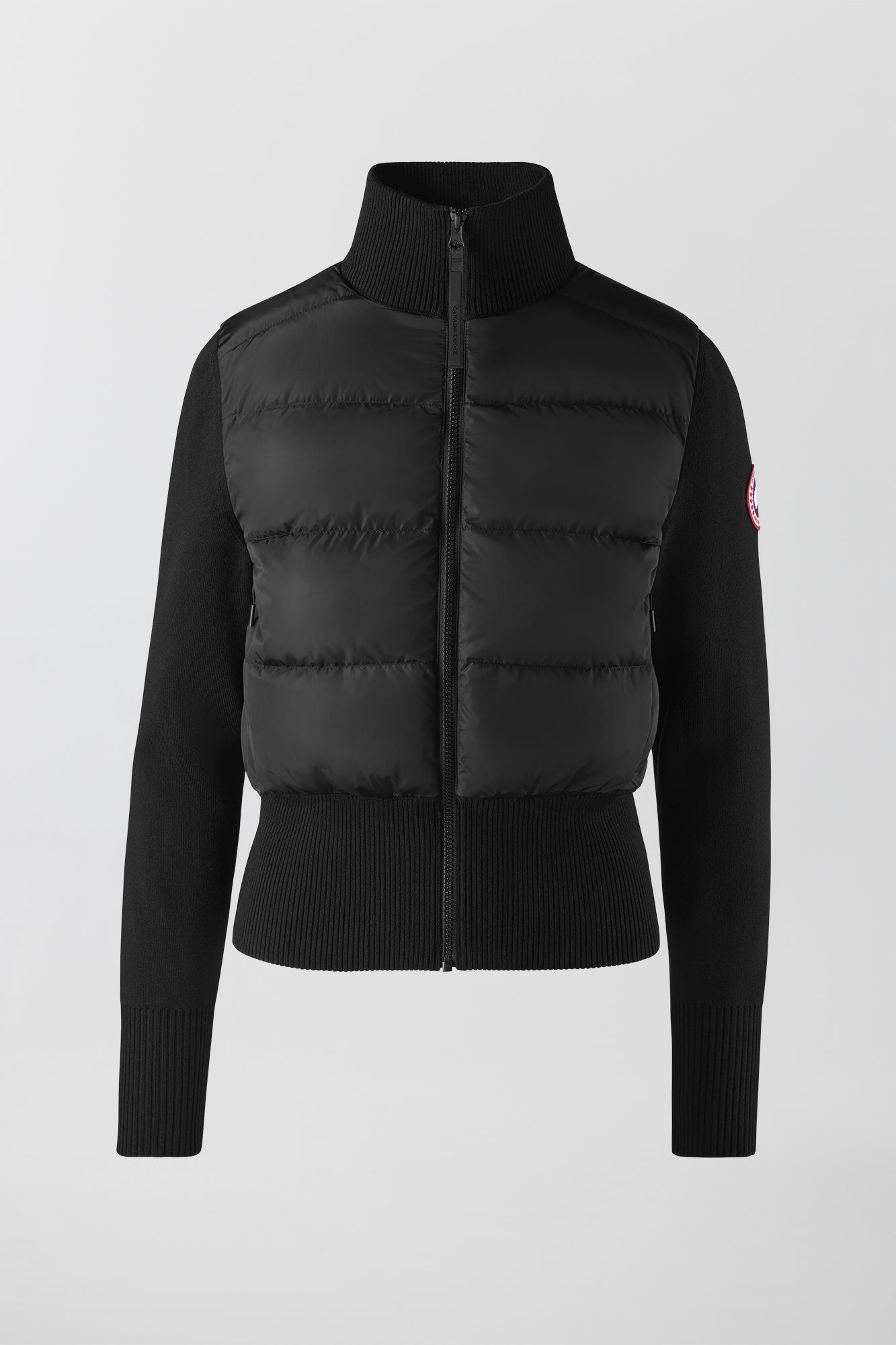 HyBridge Wide Quilt Knit Hoody – Canada Goose - Main Image