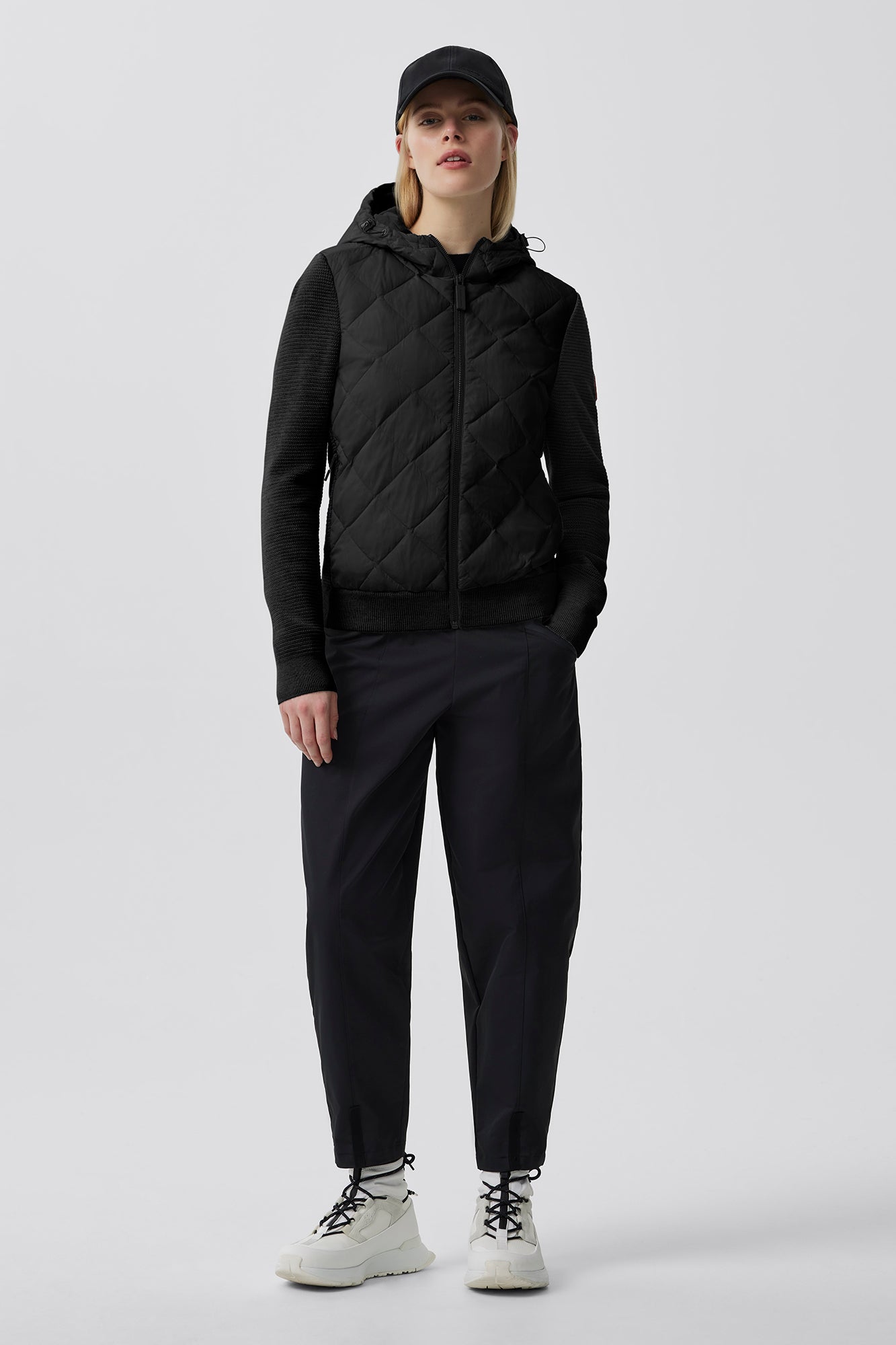 XL カナダグース Hybridge Knit Hoody 8805MCブラック wpjdxobvzbexdjfltrrr.jpg?v=