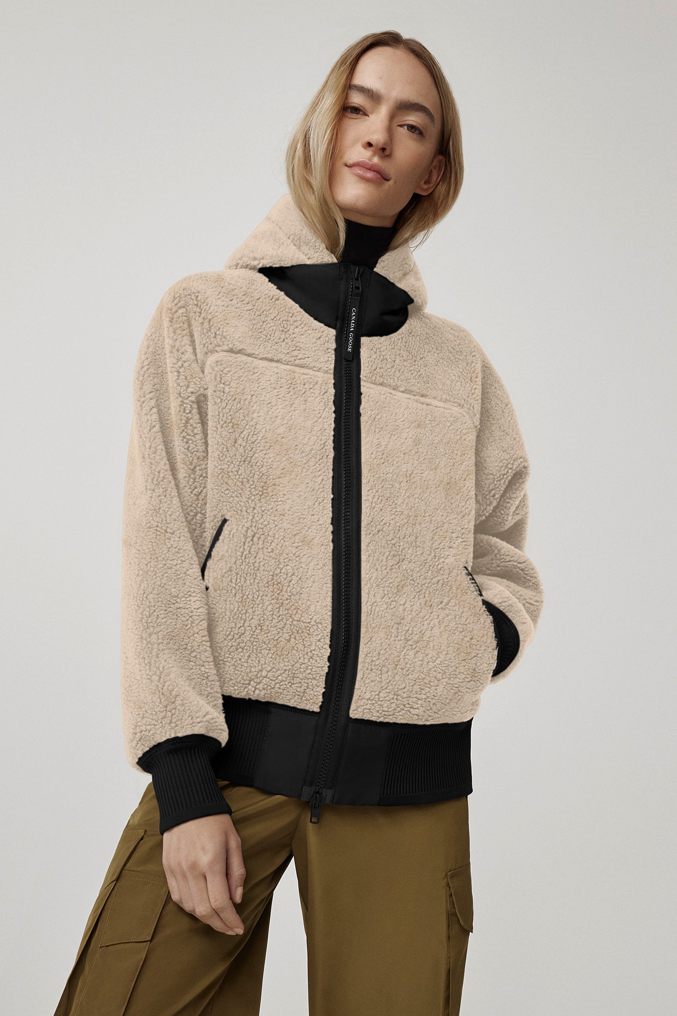 Simcoe Oversized Hoody Kind High Pile Fleece – Canada Goose