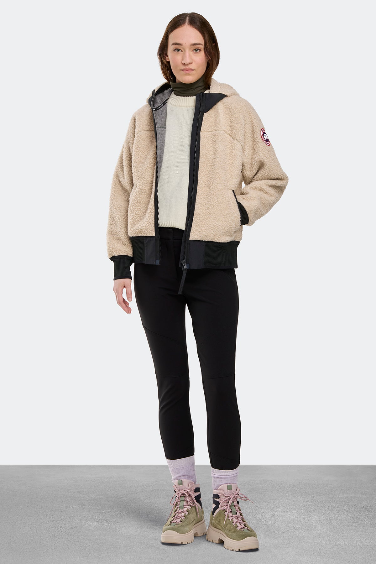 Simcoe Oversized Hoody Kind High Pile Fleece – Canada Goose