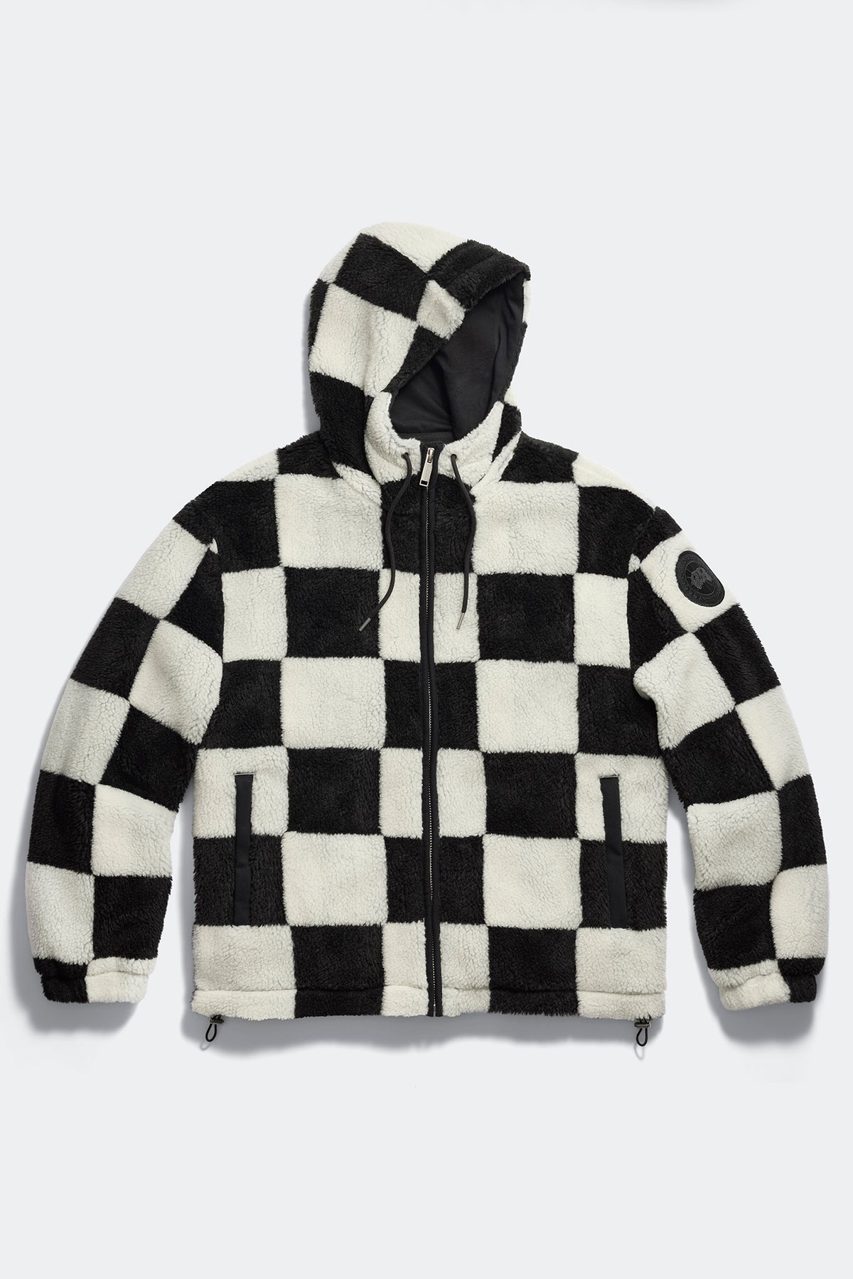 Harrier Checkered Fleece Hoodie