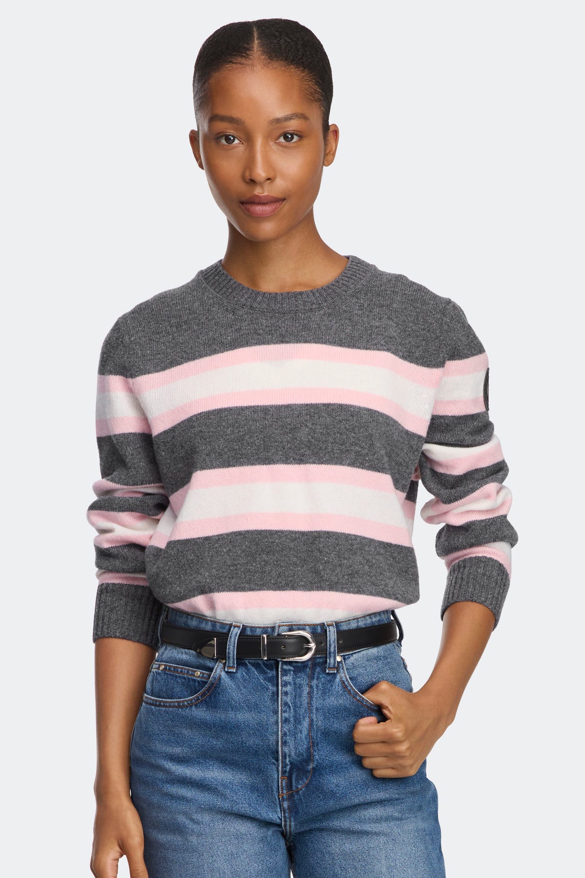 Joffre Striped Crew Knit