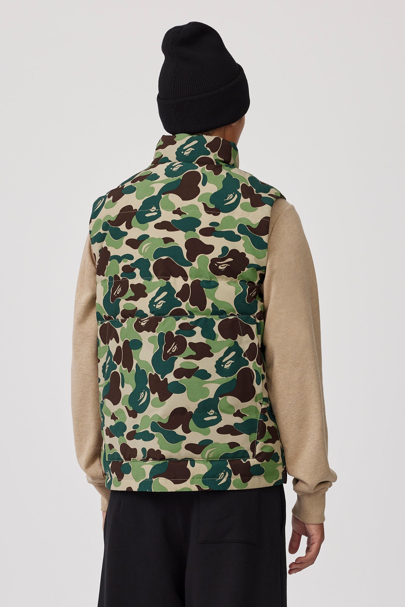 Bape ABC CAMO REVERSIBLE DOWN VEST