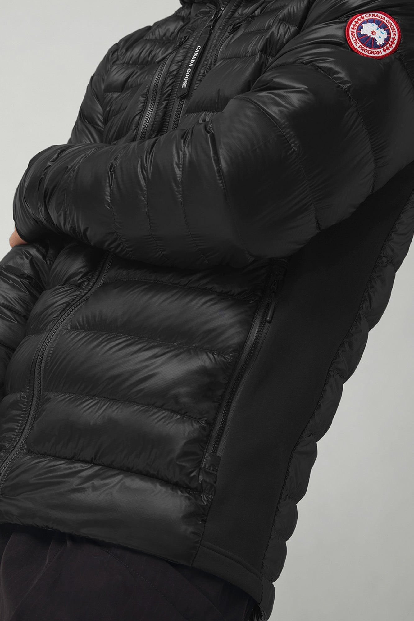 Canada goose light hot sale down jacket