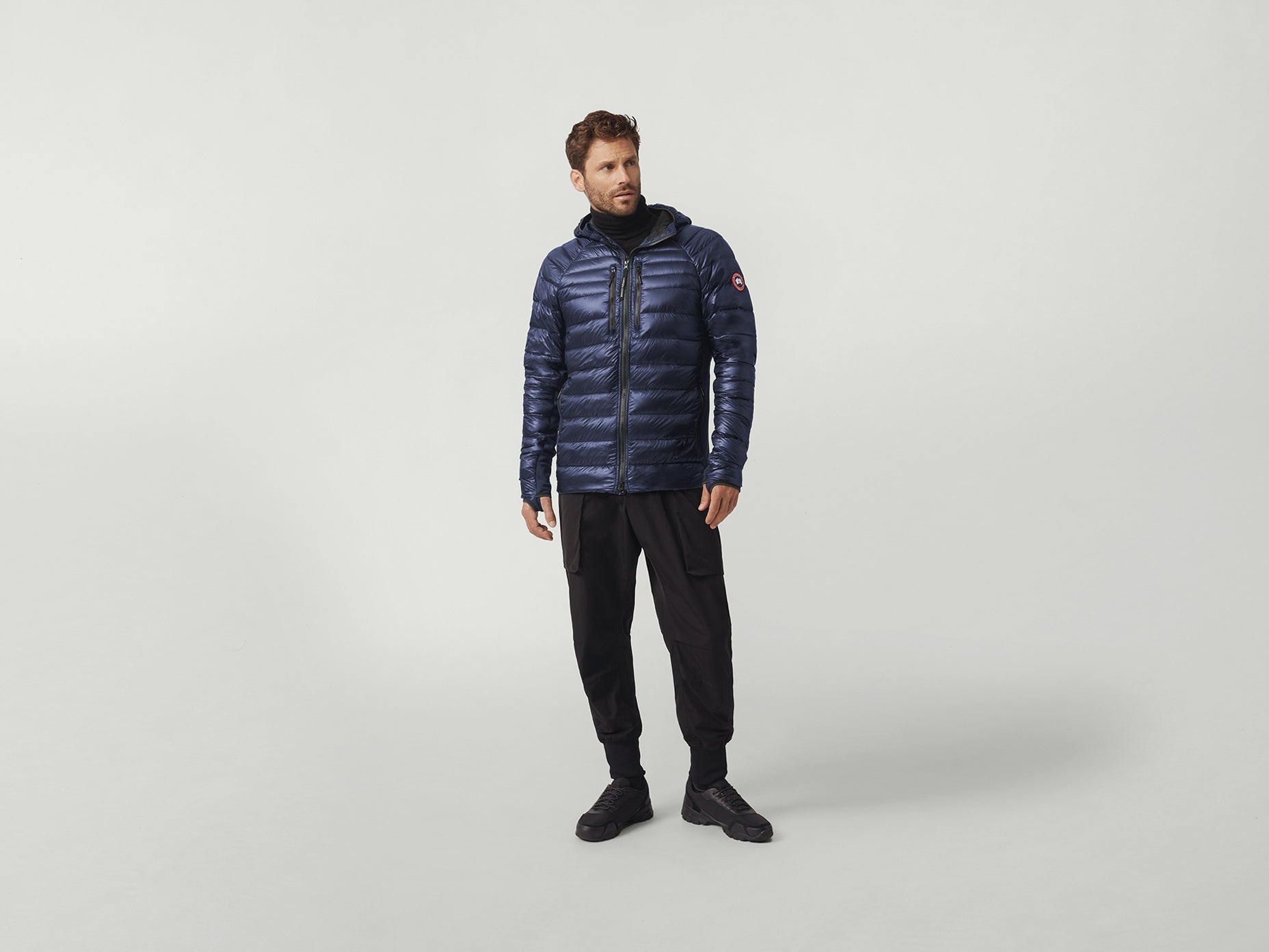 Goose down jacket 2025 mens sale